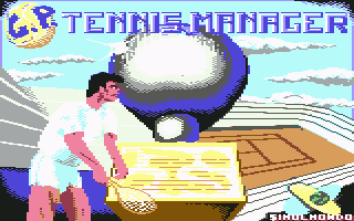 G.P. Tennis Manager screenshot 2 for Commodore 64